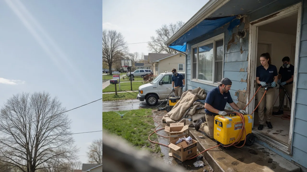 Basement Flood Cleanup in Bluejacket, OK near me